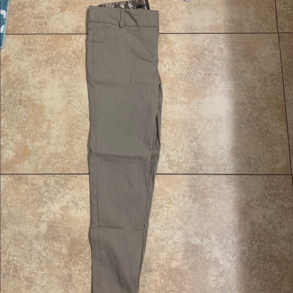 Maurice’s stretchy tan pants